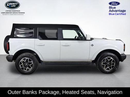 Oxford White 2023 Ford Bronco Outer Banks