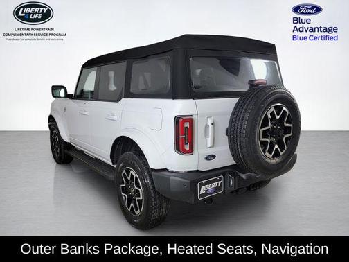 Oxford White 2023 Ford Bronco Outer Banks