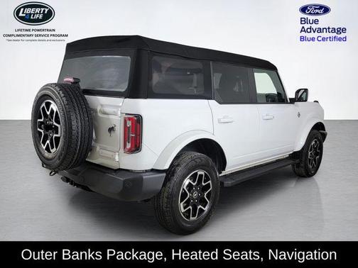 Oxford White 2023 Ford Bronco Outer Banks