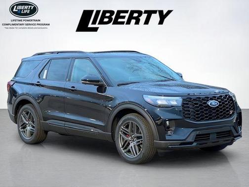 Agate Black Metallic 2026 Ford Explorer ST