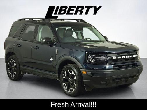 Alto Blue Metallic Tinted Clearcoat 2023 Ford Bronco Sport Outer Banks
