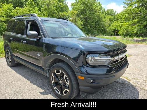 Alto Blue Metallic Tinted Clearcoat 2023 Ford Bronco Sport Outer Banks