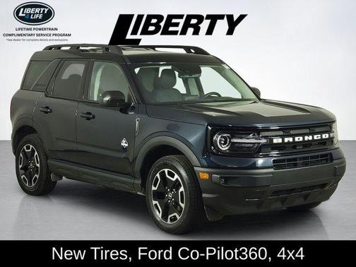 Alto Blue Metallic Tinted Clearcoat 2023 Ford Bronco Sport Outer Banks