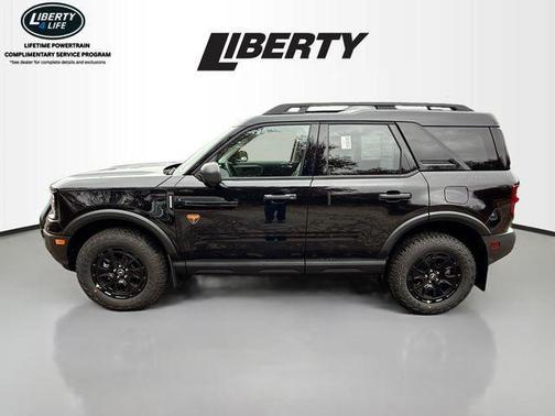 Shadow Black 2025 Ford Bronco Sport Badlands