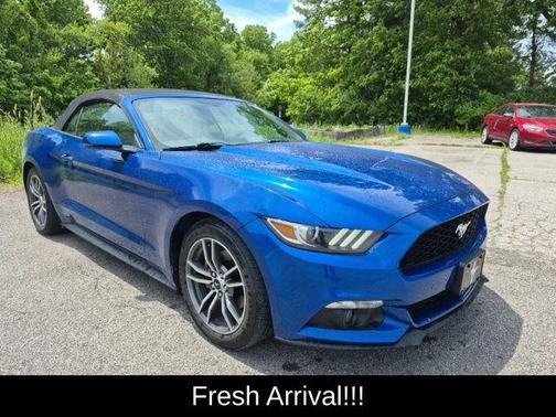 Lightning Blue Metallic 2017 Ford Mustang EcoBoost Premium