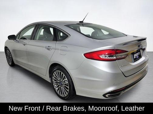 Ingot Silver 2017 Ford Fusion Titanium