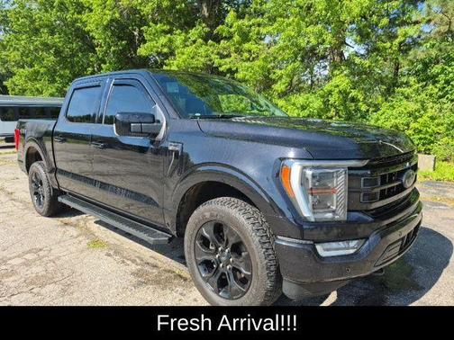 Agate Black Metallic 2022 Ford F-150 Lariat