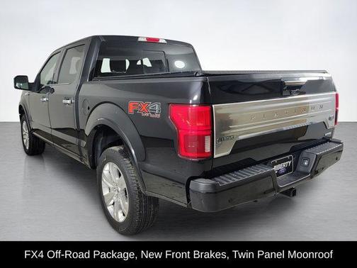 Agate Black Metallic 2020 Ford F-150 Platinum