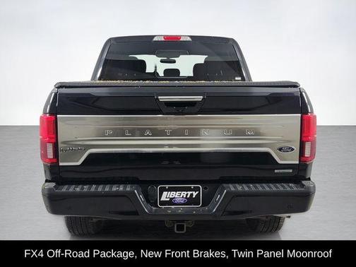 Agate Black Metallic 2020 Ford F-150 Platinum