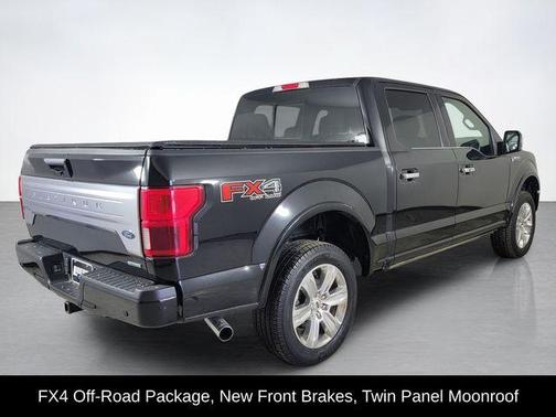 Agate Black Metallic 2020 Ford F-150 Platinum