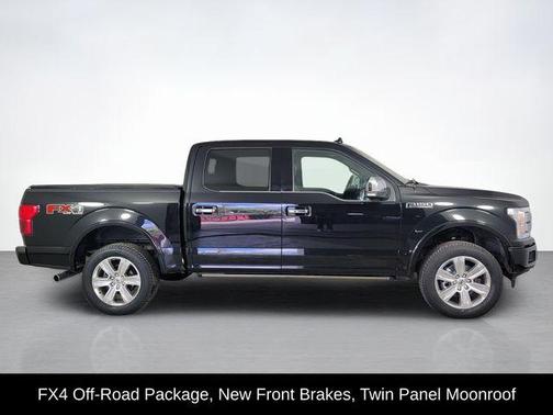 Agate Black Metallic 2020 Ford F-150 Platinum
