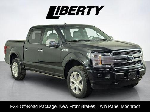 Agate Black Metallic 2020 Ford F-150 Platinum