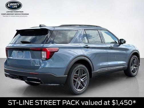 Vapor Blue 2026 Ford Explorer ST-Line
