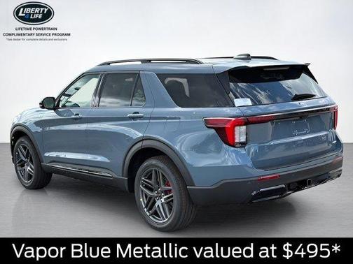 Vapor Blue 2026 Ford Explorer ST-Line