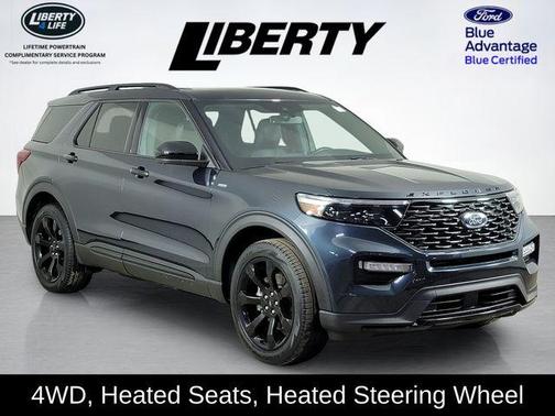 Stone Blue Metallic 2023 Ford Explorer ST-Line