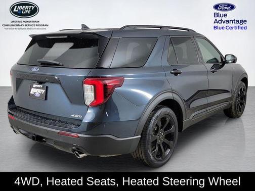 Stone Blue Metallic 2023 Ford Explorer ST-Line