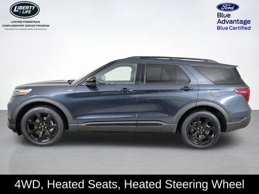 Stone Blue Metallic 2023 Ford Explorer ST-Line