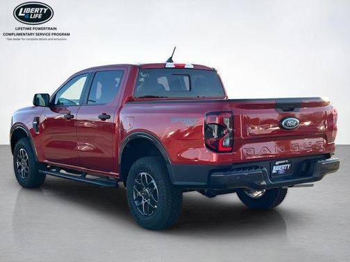 Ruby Red Metallic Tinted Clearcoat 2025 Ford Ranger XLT