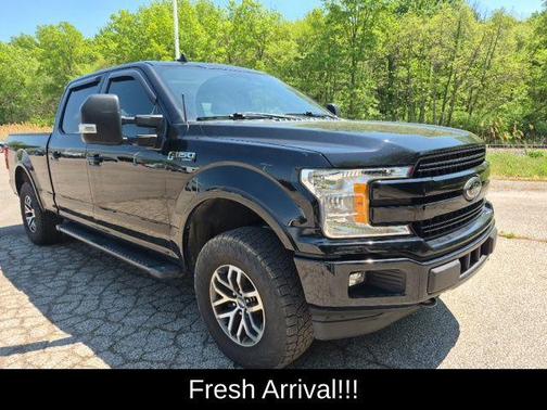 Shadow Black 2018 Ford F-150 Lariat