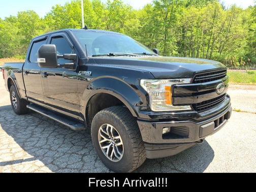 Shadow Black 2018 Ford F-150 Lariat