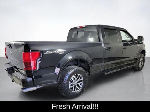Shadow Black 2018 Ford F-150 Lariat