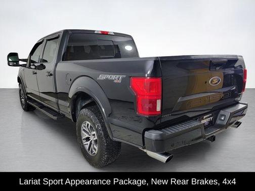 Shadow Black 2018 Ford F-150 Lariat