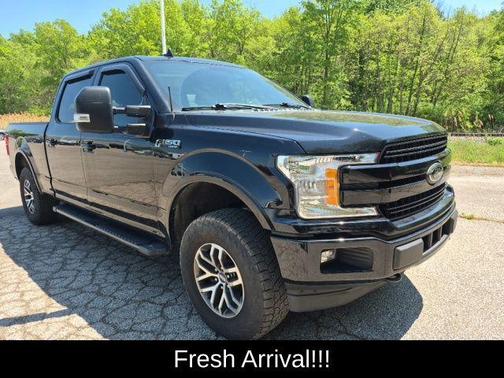 Shadow Black 2018 Ford F-150 Lariat