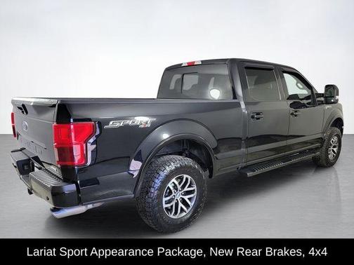 Shadow Black 2018 Ford F-150 Lariat
