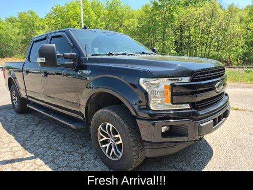 Shadow Black 2018 Ford F-150 Lariat