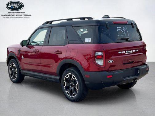 Ruby Red Metallic Tinted Clearcoat 2026 Ford Bronco Sport Outer Banks