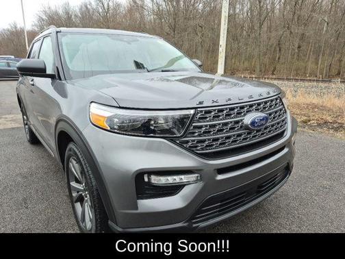 Carbonized Gray Metallic 2021 Ford Explorer XLT