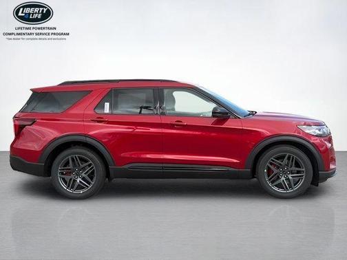 Rapid Red Metallic Tinted Clearcoat 2026 Ford Explorer ST
