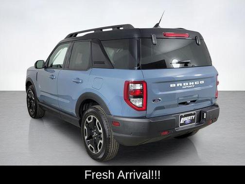 Azure Gray Metallic 2024 Ford Bronco Sport Outer Banks