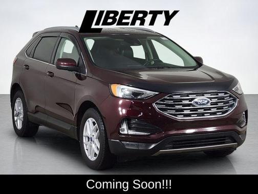 Burgundy Velvet Metallic Tinted Clearcoat 2022 Ford Edge SEL