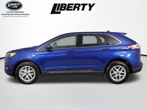 Atlas Blue Metallic 2023 Ford Edge SEL
