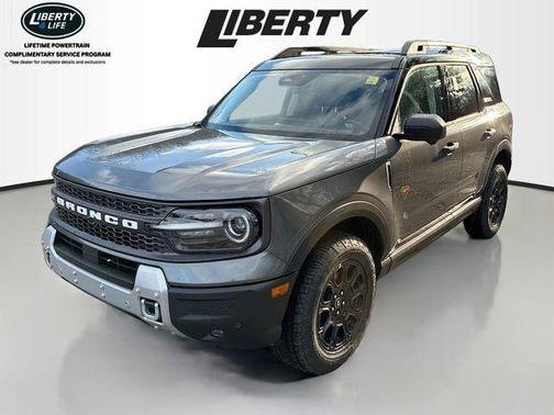 Carbonized Gray Metallic 2025 Ford Bronco Sport Badlands