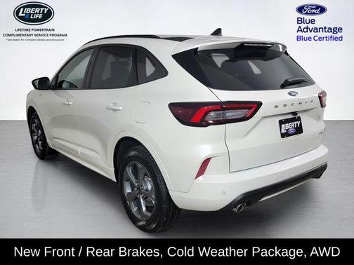 White Metallic 2024 Ford Escape ST-Line