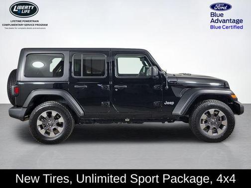 Black Clearcoat 2021 Jeep Wrangler Unlimited Sport