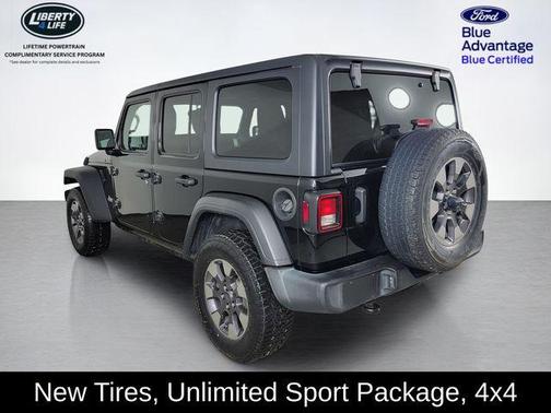 Black Clearcoat 2021 Jeep Wrangler Unlimited Sport