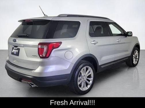Ingot Silver Metallic 2018 Ford Explorer XLT