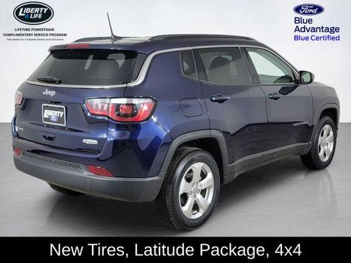 Jazz Blue Pearlcoat 2020 Jeep Compass Latitude