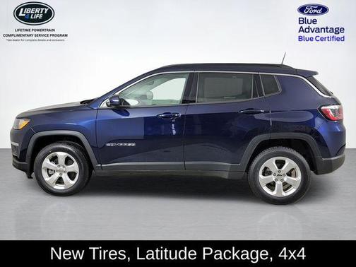 Jazz Blue Pearlcoat 2020 Jeep Compass Latitude