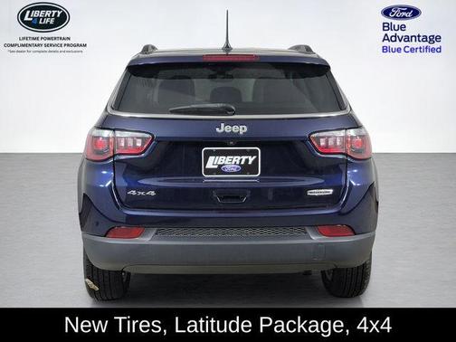 Jazz Blue Pearlcoat 2020 Jeep Compass Latitude