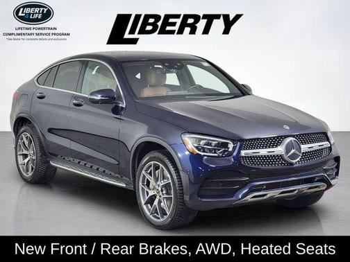 Blue 2023 Mercedes-Benz GLC 300 4MATIC Coupe
