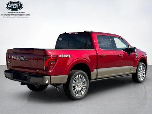 Ruby Red Metallic Tinted Clearcoat 2026 Ford F-150 King Ranch