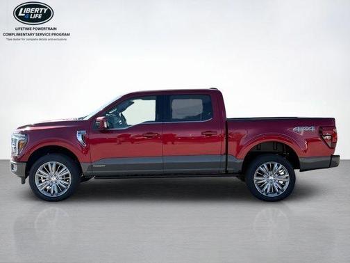 Ruby Red Metallic Tinted Clearcoat 2026 Ford F-150 King Ranch