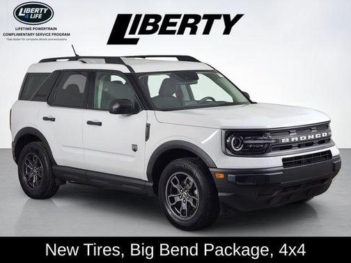 Oxford White 2023 Ford Bronco Sport Big Bend