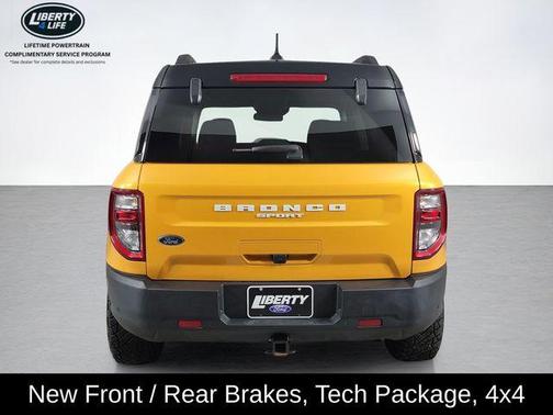 Cyber Orange Metallic Tricoat 2022 Ford Bronco Sport Outer Banks