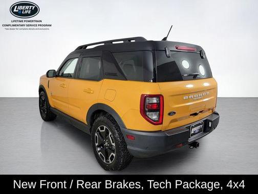 Cyber Orange Metallic Tricoat 2022 Ford Bronco Sport Outer Banks