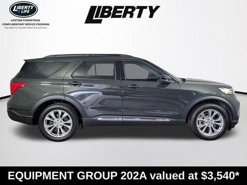Green Metallic 2023 Ford Explorer XLT